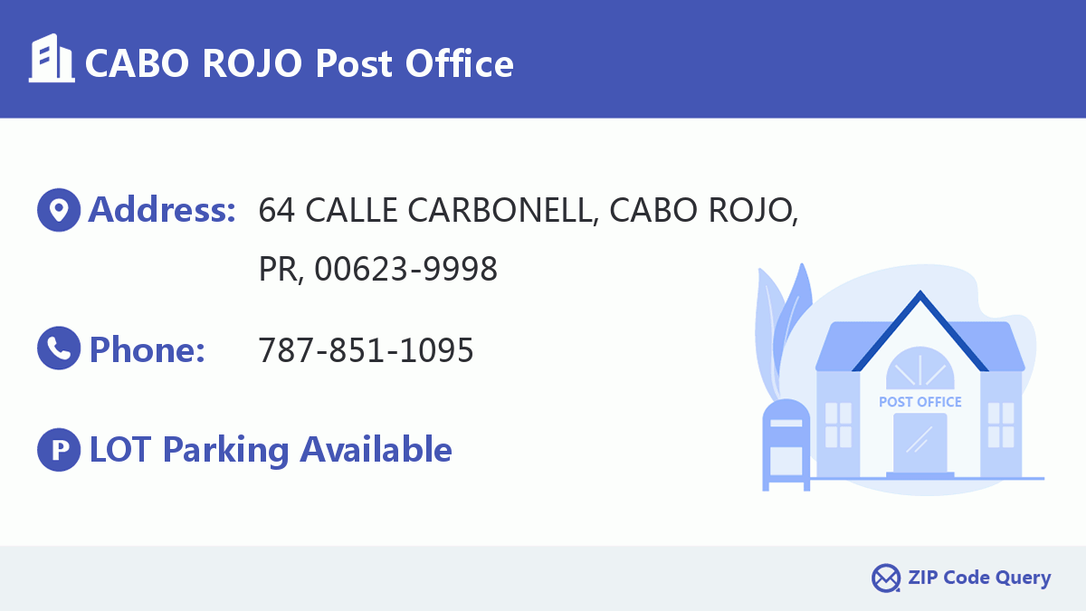 Post Office:CABO ROJO
