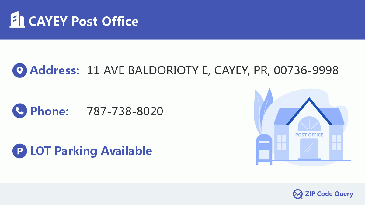 Post Office:CAYEY
