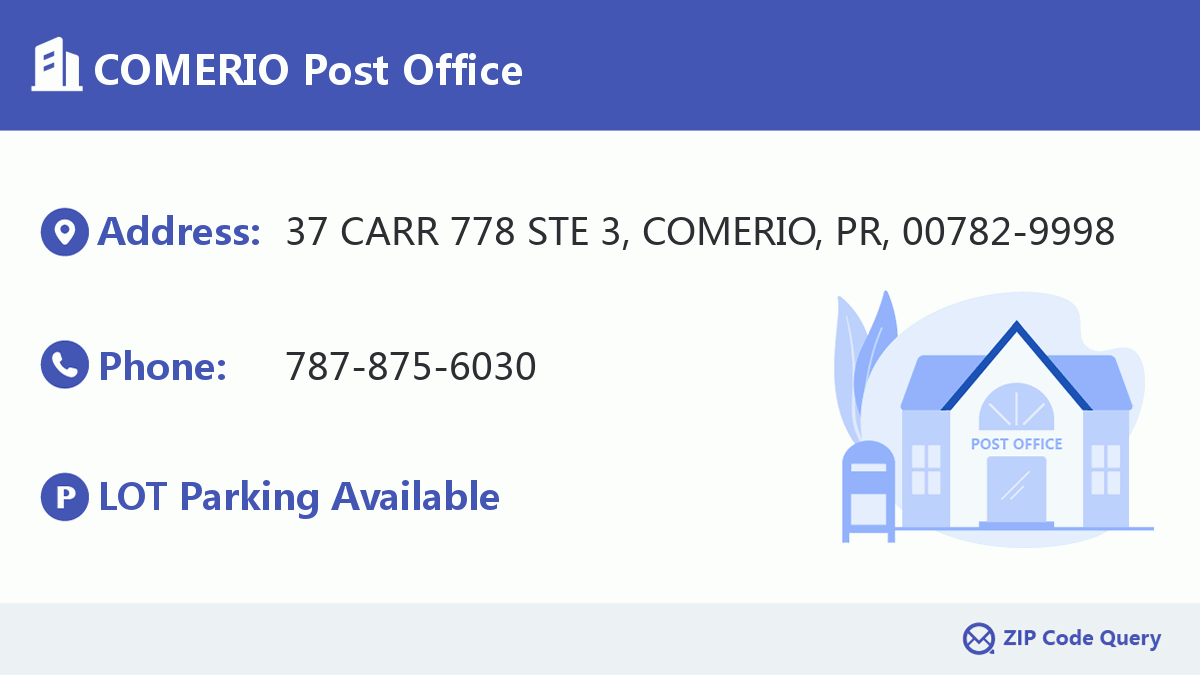 Post Office:COMERIO