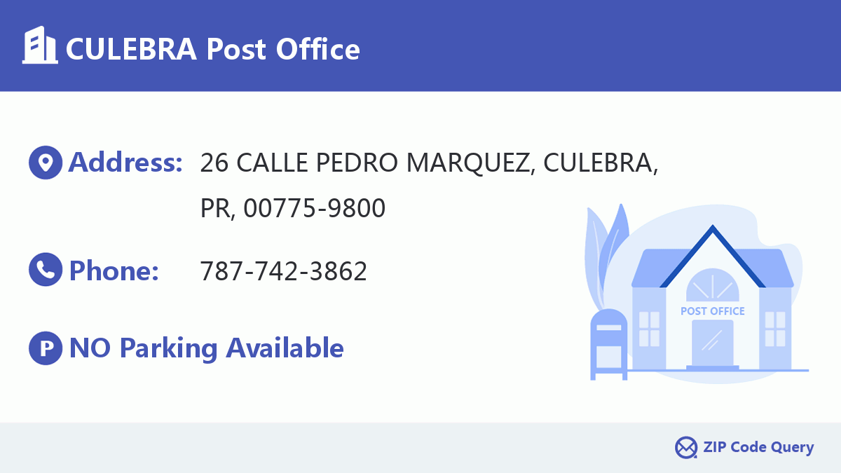 Post Office:CULEBRA