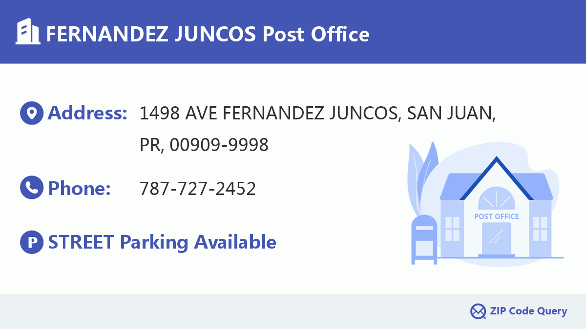 Post Office:FERNANDEZ JUNCOS