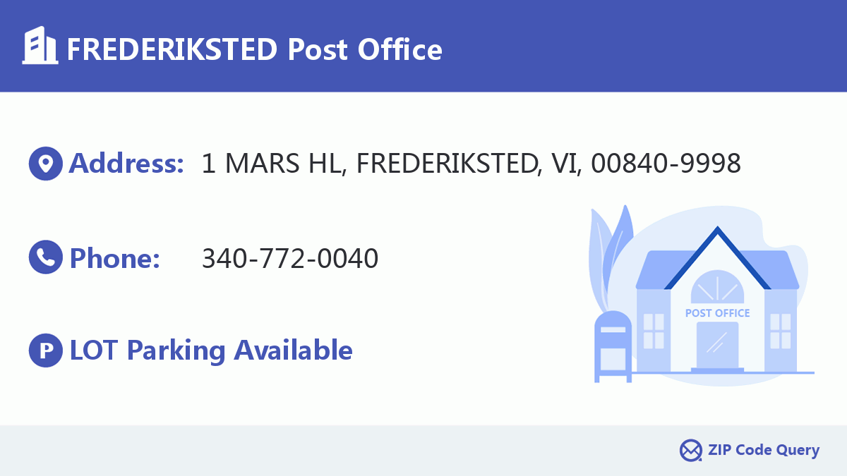 Post Office:FREDERIKSTED