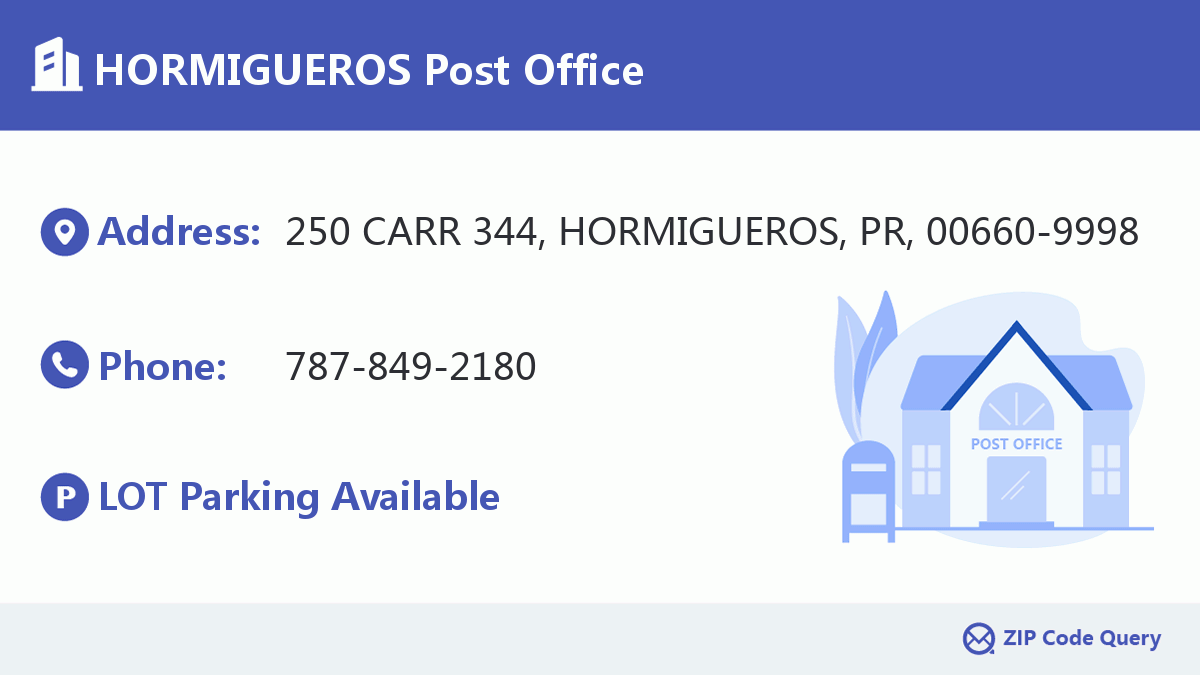 Post Office:HORMIGUEROS