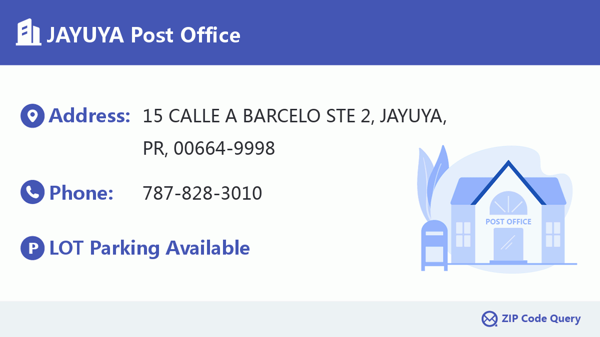Post Office:JAYUYA