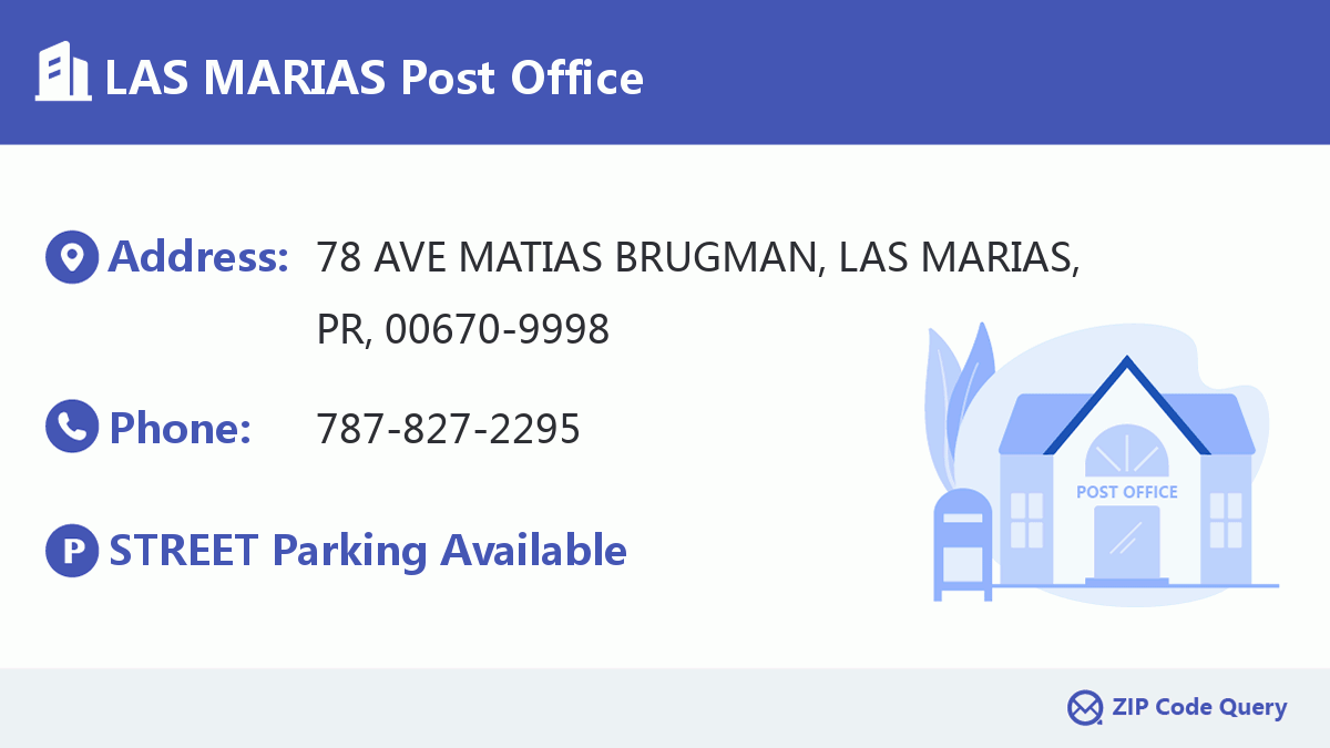 Post Office:LAS MARIAS