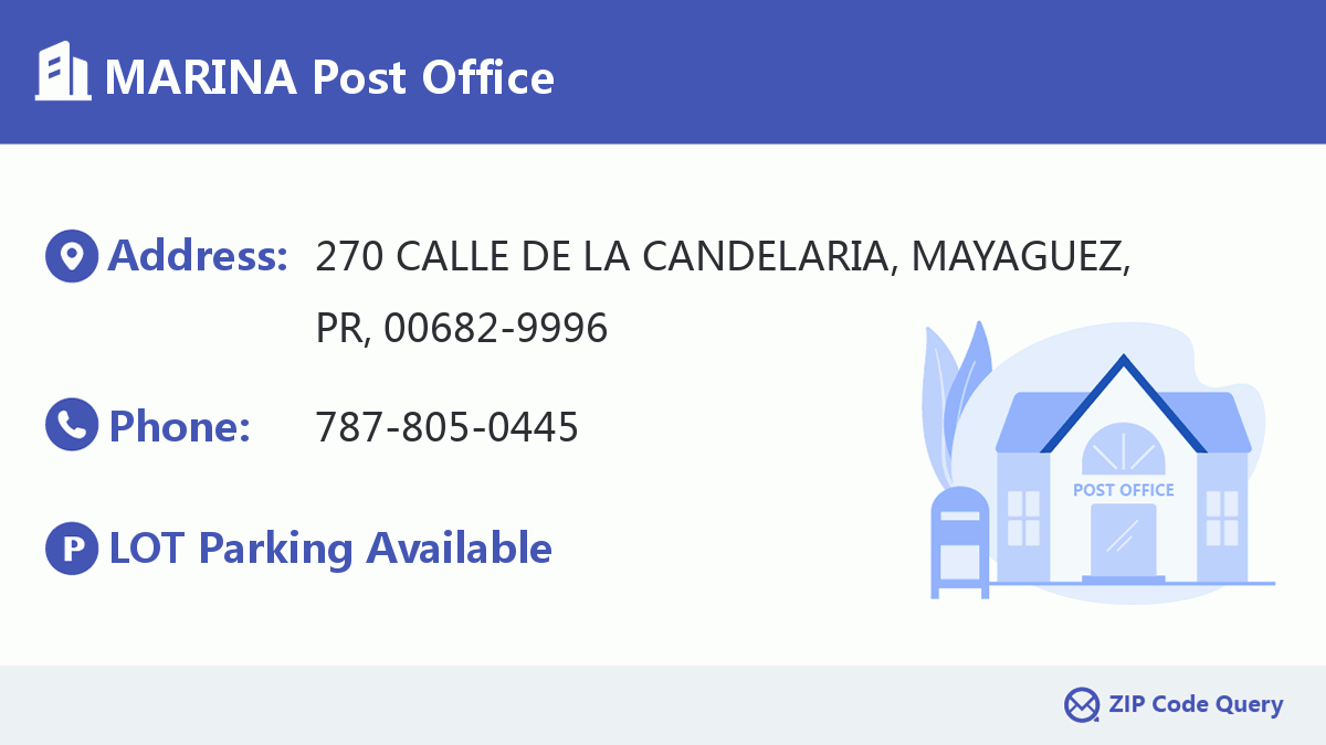 Post Office:MARINA