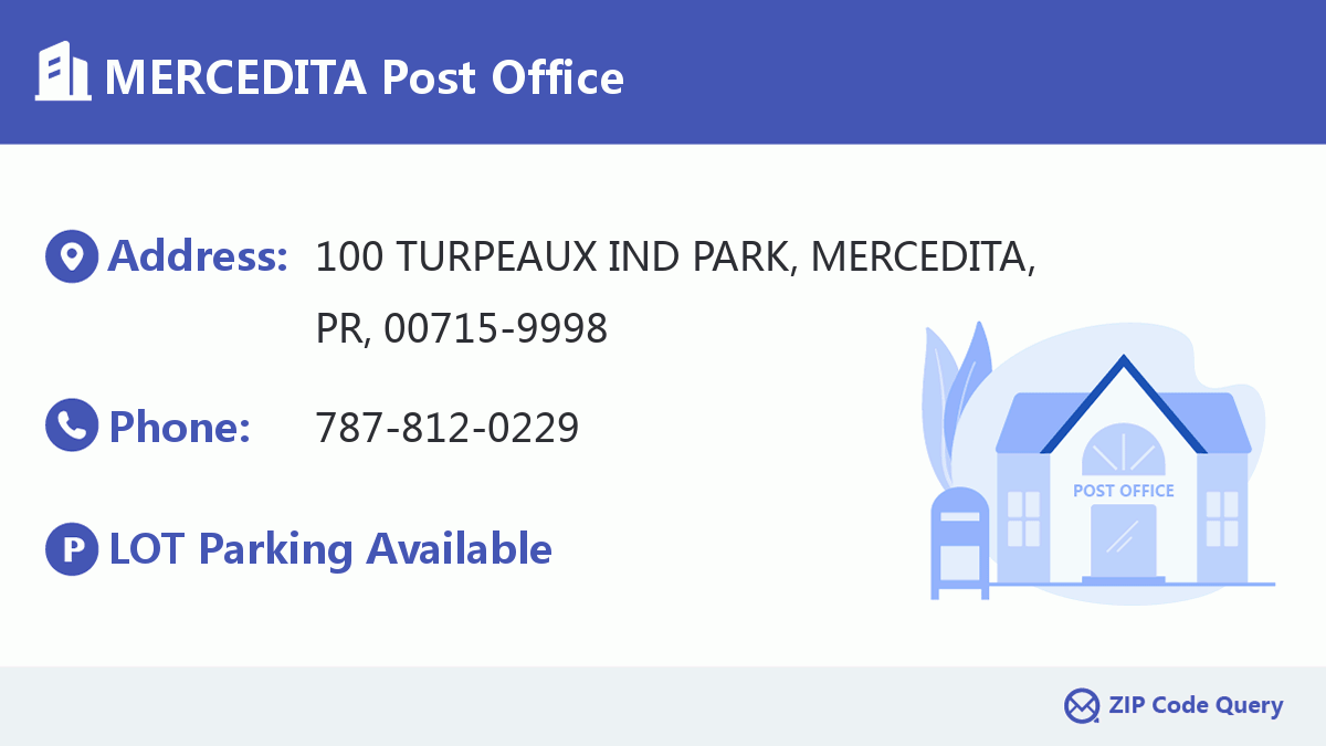Post Office:MERCEDITA